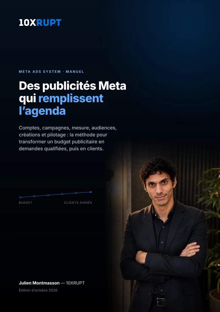 Couverture du manuel — Kit Meta Ads 10XRUPT