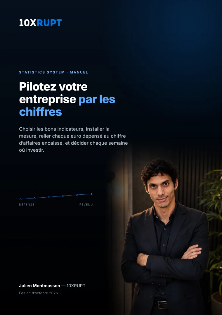 Couverture du manuel — Kit Statistiques 10XRUPT
