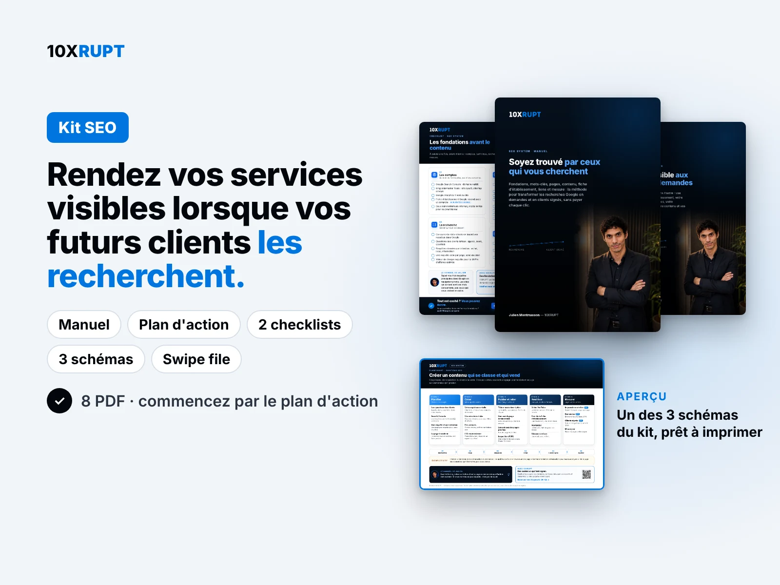 Kit SEO 10XRUPT : contenu et guide pour commencer
