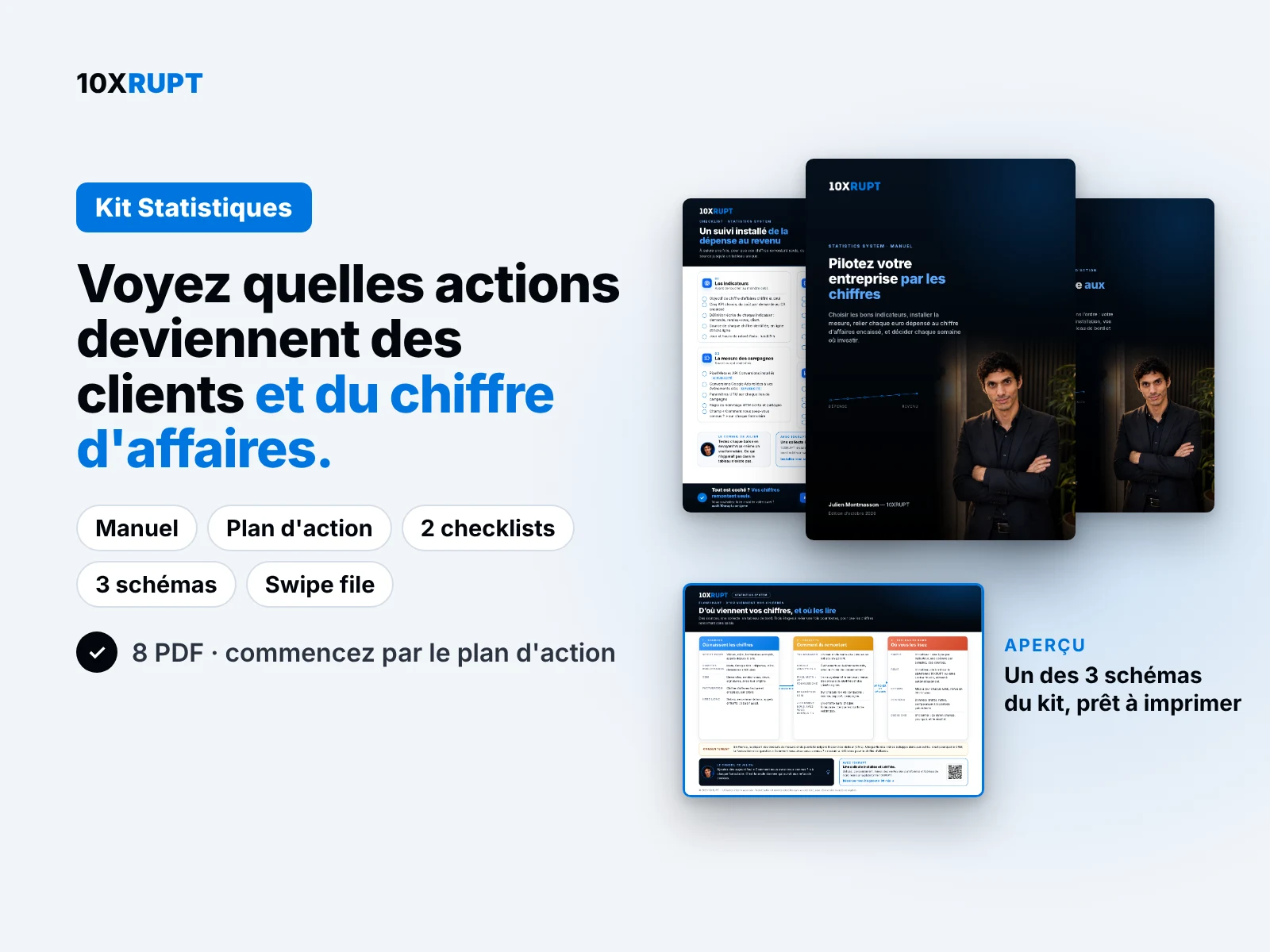 Kit Statistiques 10XRUPT : contenu et guide pour commencer